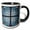 Black/White, variant on 3drose, Crossroads of the Universe, 11oz Two-tone Yellow Mug