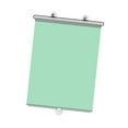 thumbnail image 4 of Fancyes Roll with Retractable Roller Shade Blackout Shade PVC Fashion Privacy Protection Temporal Cover Rideau for The Apartments Restaurant 68 cmx140 cm, 4 of 8