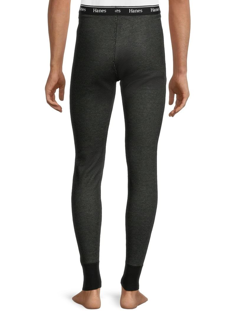 Hanes Originals Men's Raschel Reversible Knit Thermal Bottom