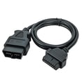 thumbnail image 1 of Cable de extensión OBD2 LAUNCH, 120 cm, 16 pines, macho-hembra, 1 of 4