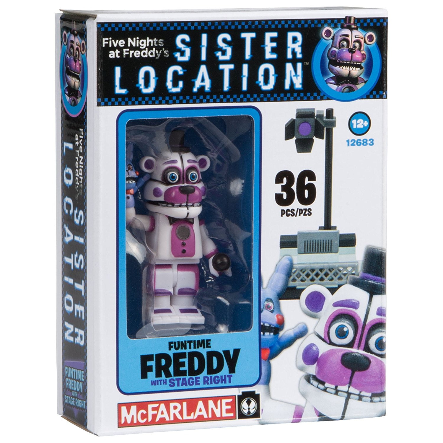 mcfarlane toys five nights at freddys the show stage construction set