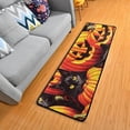 thumbnail image 2 of Dreamtimes Halloween Pumpkins Runner Rug 72x24inch,Non-Slip Anti Fatigue Comfort Floor Mats Kitchen Long Rugs for Bedroom Living Room Bathroom Hallways Entrywa, 2 of 7