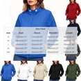 thumbnail image 2 of Women's Long-sleeved Windbreaker Baeitkot Women's Solid Color Zippered Long-sleeved Windbreaker with Pockets Beige L, 2 of 6