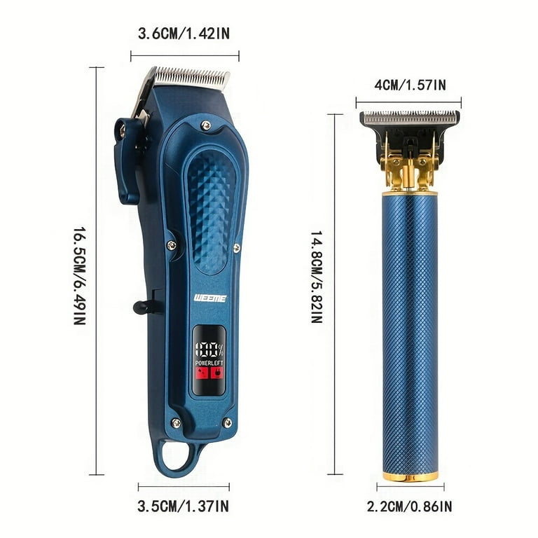 WEEME] Professional 36V Cordless Hair Clippers for Men - USB