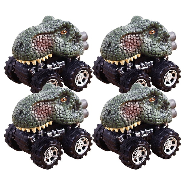 Children's Day Gift Toy Dinosaur Model Mini Toy Car Back Of The Car Gift 4PCS
