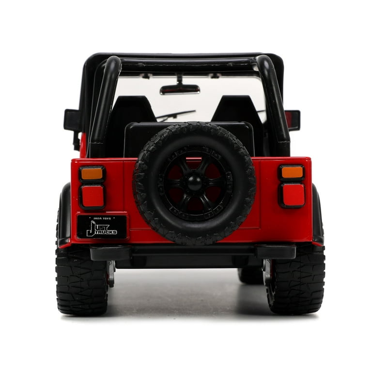 Jada Toys 1992 Jeep Wrangler DV8 Off-Road Red with Matt