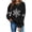 Black#3, variant on SimpleJoyi Womens Christmas Gnome Print Crewneck Long Sleeve Loose Fit Sweatshirt Top