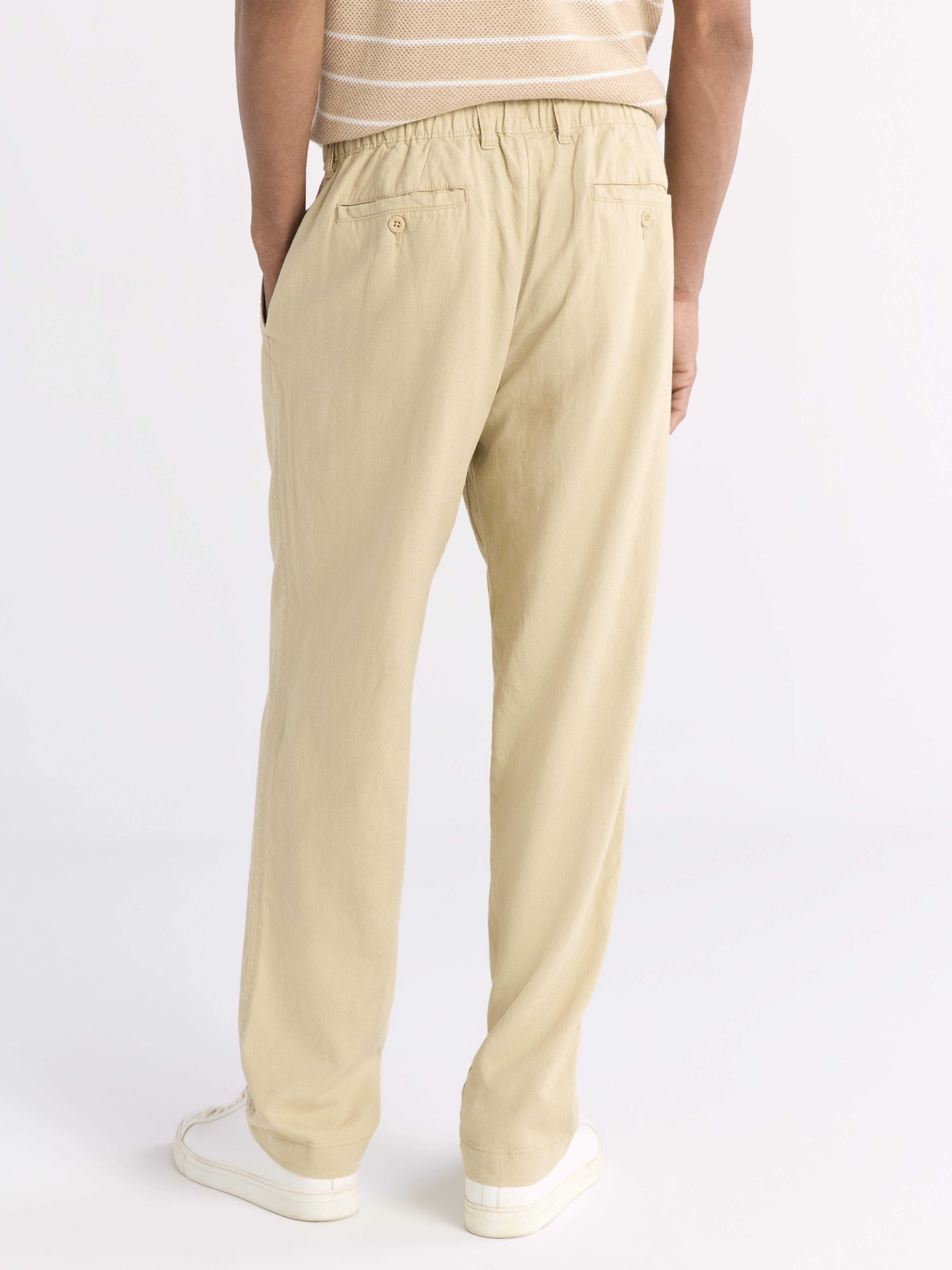 LINEN BLEND PULLON P