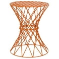 thumbnail image 2 of SAFAVIEH Charlotte Iron Wire Stool Orange, 2 of 4