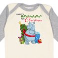 thumbnail image 4 of Inktastic I Want a Hippopotamus for Christmas Boys or Girls Long Sleeve Baby Bodysuit, 4 of 5