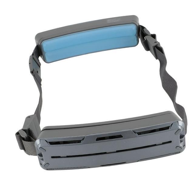 Ventilador De Cintura Portátil, Ventilador De Cinturón Recargable De 5000 MAh, Ventilador De Cuerpo De 360 Con Cinturón Ajustable, Flujo De Aire Fuerte De 6500 RPM, Tiempo De