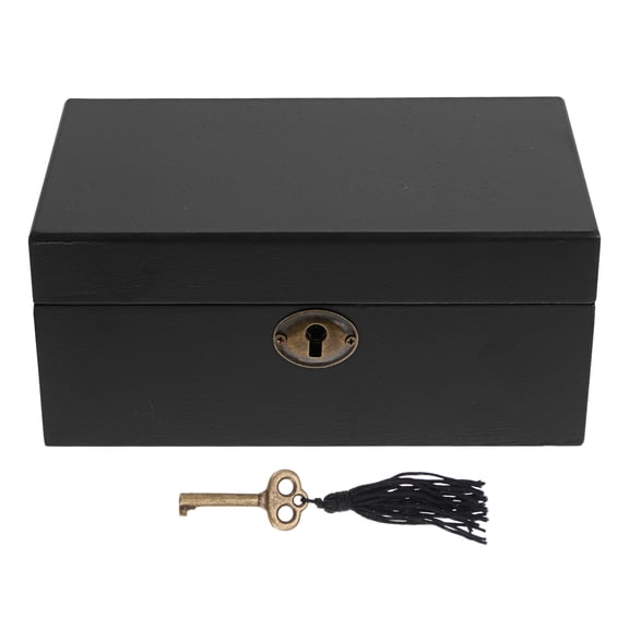 LULULION Pocket Watch Display Case Black Synthetic Material 1Pack for Travel Use