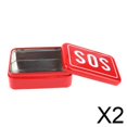 thumbnail image 1 of Colaxi 2x Boîte à Outils d'Extérieur Organisateur Camping Randonnée Escalade Rangement d'Outils Étui de Transport, 1 of 8