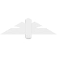 thumbnail image 2 of 36"W x 10 1/2"H x 2"D x 4"F, 7/12 Pitch, Redmond Architectural Grade PVC Gable Bracket, 2 of 8