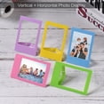 thumbnail image 2 of Cadre Photo de Table Mini 3 Pouces pour Film Fujifilm Instax Mini 8 7s 90 25 50s 9 SP-1 SP-2, Lot de 10, 5 Couleurs, 2 of 5