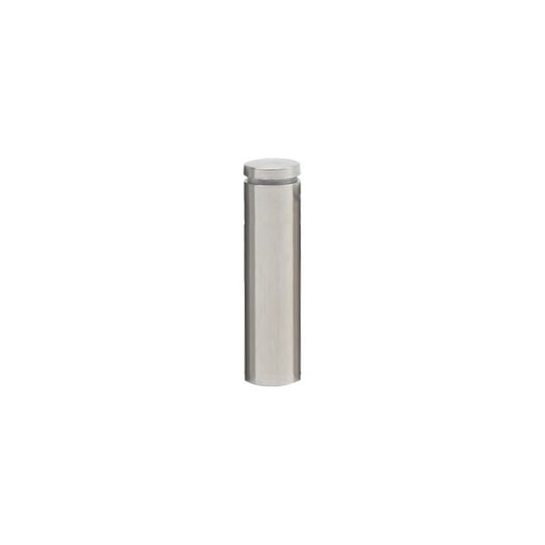 Riwesomey Tornillo publicitario Hueco de alto brillo Diseño aerodinámico Espejo de vidrio Clavo Tuerca ligera Perno Soporte para colgar en la pared 12x20 Herramientas y ferretería 25x100mm Riwesomey TO008095-37B