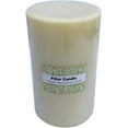 thumbnail image 2 of Jeco CPZ-178 3 x 4 in. Pillar Candle, Ivory, 2 of 2