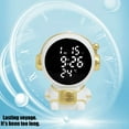 thumbnail image 7 of Kugisaki Alarm Clock with Temperature Display & Nightlight Unique Cute Shape Modern Electronic Clock for Bedroom Home, 7 of 7