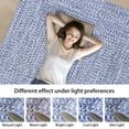 thumbnail image 4 of Garvee 2'x8' Runner Rugs Kitchen Entryway Braided Print Rugs, Machine Washable Non-Slip Low Pile Indoor Rugs for Hallway, Bedroom, Living Room, Light Blue, 4 of 8