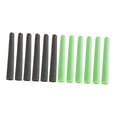 thumbnail image 3 of S SERENABLE 12Pcs Trampoline Enclosure Pole Foam Sleeves Padding for Jumping Bed Railing 6 Green 6 Black, 3 of 9