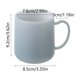 thumbnail image 3 of Vaso para enjuague de cepillo de dientes para lavabo de baño – Vaso de plástico grueso para enjuague bucal con base ancha y estable, fácil de limpiar, ideal para residencias y lavabos de estudiantes, 3 of 6