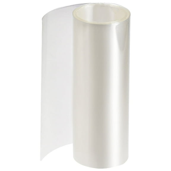 Heat Shrink Tubes 150mm Flat Width Wrap for Dual Layer 18650 1 Meter Clear