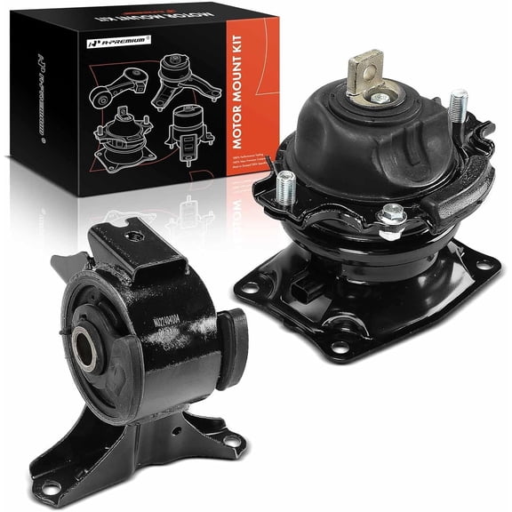 A-Premium 2PCS Engine Motor Mount Set Compatible with Honda Odyssey EX-L/Touring 2008-2010 i-VTEC 3.5L, 2011-2016 3.5L, Replace# 50830TA1A01, 50820SHJA61