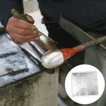 WHAMVOX 200 Pcs Silver Foil Leaves for Crafts Imitation Decorations