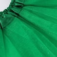 thumbnail image 6 of 3 Layers Tutu for Toddler Girls Tulle Ballet Dance Skirts Princess Fluffy Kids Dress up Birthday Party Green, 6 of 7