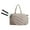 Camel, variant on Large Gym Tennis Bag Wet Pocket, Water-Resistant & Lightweight Quilted Sports Handbag for Men & Women (Pink)