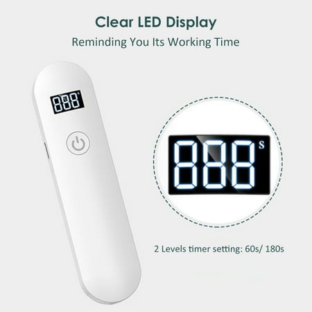 D C5 V 2 W 3 Leds 265 280nm 395 405nm Mini Uv Lamp Light
