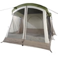 thumbnail image 2 of Wenzel Klondike 16x11' 8 Person Outdoor Camping Tent w/ Screen Room, Green, 2 of 10