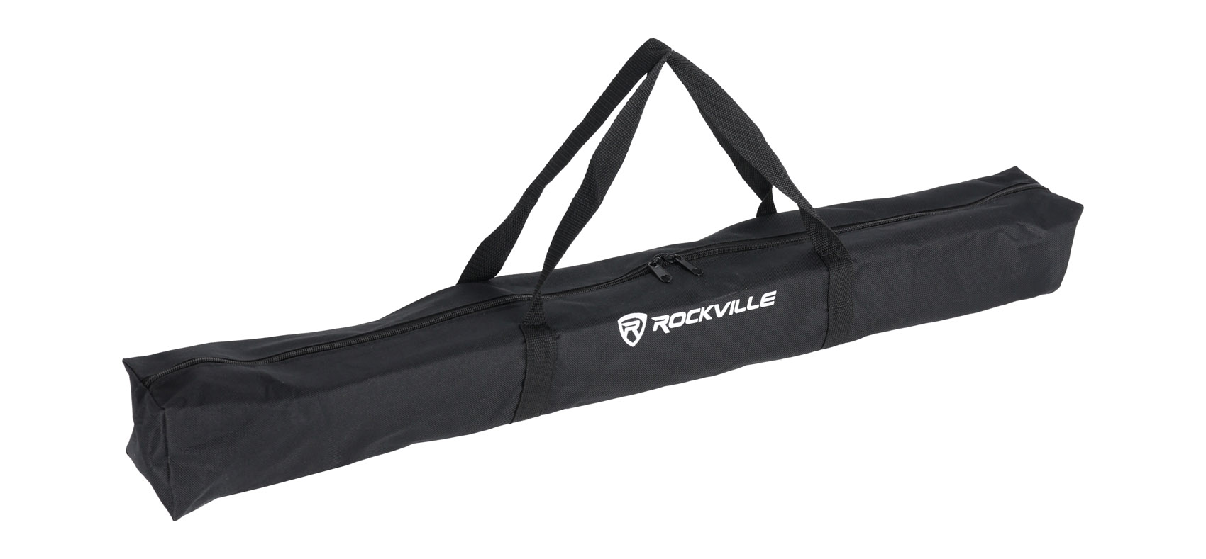 Rockville RVMIC50 Portable Sturdy Mic Stand w/ Boom Arm, Carry Bag, Adjustable