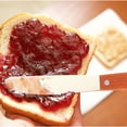 thumbnail image 2 of Stainless Steel and Wood Butter Spatula for Cake Smoother with Assorted Color Handle Firm and Easy to Hold 1pc, 2 of 9