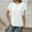 A_ White, variant on Olyvenn Womens Summer Tops Crochet Cap Short Sleeve Shirts Casual Loose Texture Crew Neck Knit Tshirts Blouse Light Blue S
