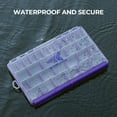thumbnail image 6 of KastKing 3600 Tackle Box, Waterproof Fishing Organizer – Purple – HyperSeal, 6 of 9