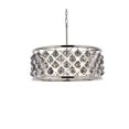 thumbnail image 3 of Elegant Lighting Madison 25" 6 Light Royal Crystal Pendant Lamp, 3 of 8