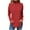 Red Valentine's Day sweatshirt, variant on pimelu Long Sleeve Tops for Women Casual Pullover Tops for Women Spring Long Sleeve Turtleneck Lightweight Tunic Blouses Ladies Girls Trendy Solid Tee Shirts