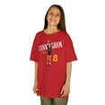 thumbnail image 2 of Sophie-Cunningham #8 Women Basketball Cartoon Kids Heavy Cotton Tee-KWBSC8001B-Red-L, 2 of 3