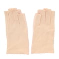 thumbnail image 2 of Half Finger Nail Gloves, Anti UV Gloves Comfortable Sunburn Protection UV Protection Not Easy To Deform  For Manicures Beige,Pink, 2 of 8