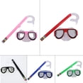 thumbnail image 3 of Kids Swim Goggles with Snorkel Set for Children Anti-Fog Diving Glasses with Dry Top Tube for Swimming and Snorkeling, 3 of 5