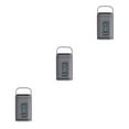 thumbnail image 4 of Soidarity Bomba de aire eléctrica portátil: esencial para los entusiastas del aire libre Portátil Conveniente PP Fácil de gris 1200mA Type1 NO1, 4 of 6