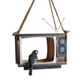 thumbnail image 4 of Garden Bird Feeder Hanging Outdoor Decor | Large 9"x7"x4.3" | Spacious for Multiple Birds | Easy to Hang on Tree Branch or Fence | Unique Gift for Bird Lovers | 1 Pack, 4 of 7