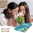 thumbnail image 3 of Gifts for Mom, Mom Birthday Gifts- Funny Soft Blanket for Mom- New Mom Gifts for Women, Birthday Gifts for Mom, Heartwarming Mom Gifts, Mom Blanket Throw for Napping Travel Camp, 60”×50”, 3 of 5
