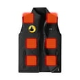 thumbnail image 6 of Favoffer Kids' Heating Vest Electric Heated Jacket for Boys Girls USB-Powered 13-Zone Cute Cotton Graphic Waistcoat Outdoor Play Daily Trips Teen 6-17Y, 6 of 9