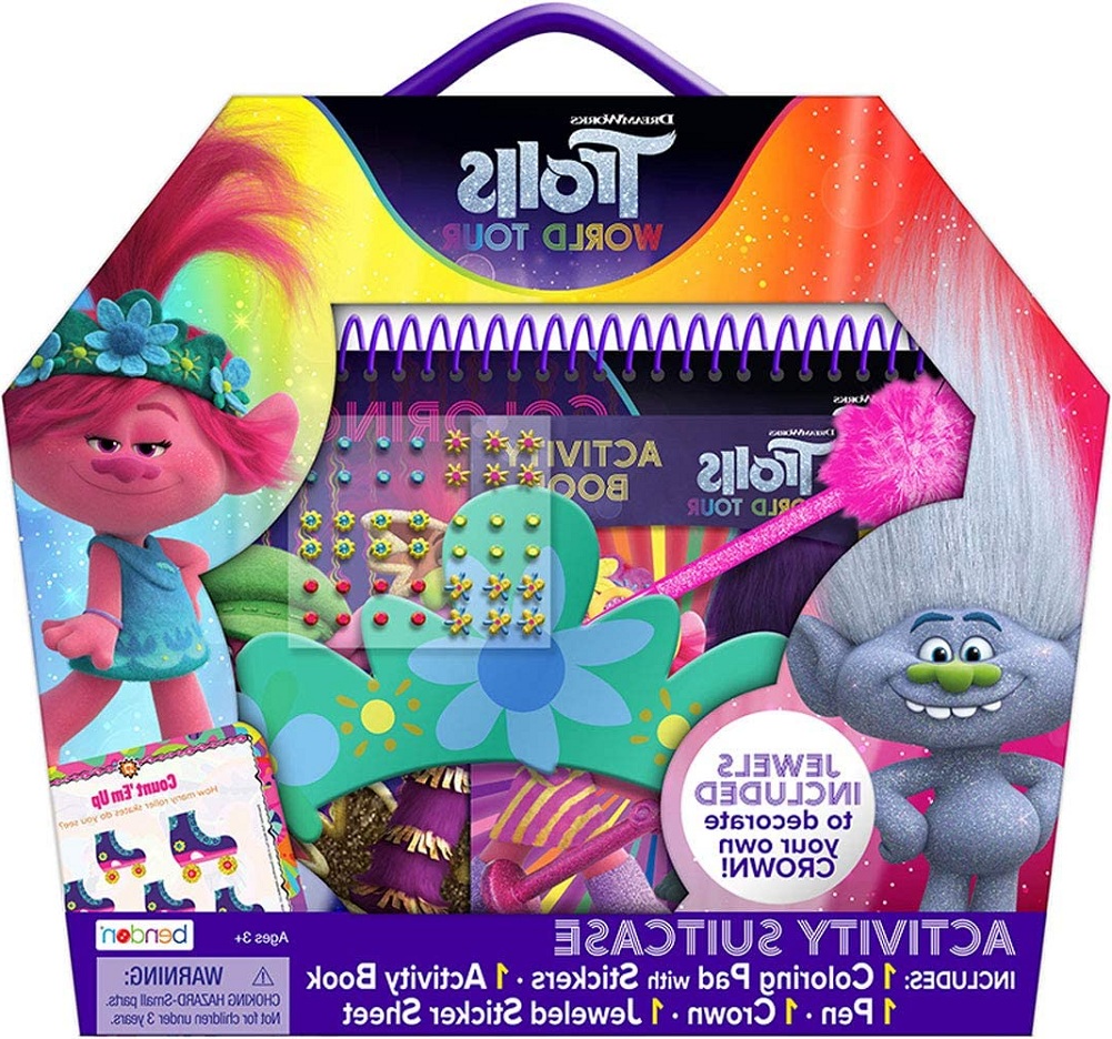 Trolls 2 World Tour Activity Suitcase - Walmart.com