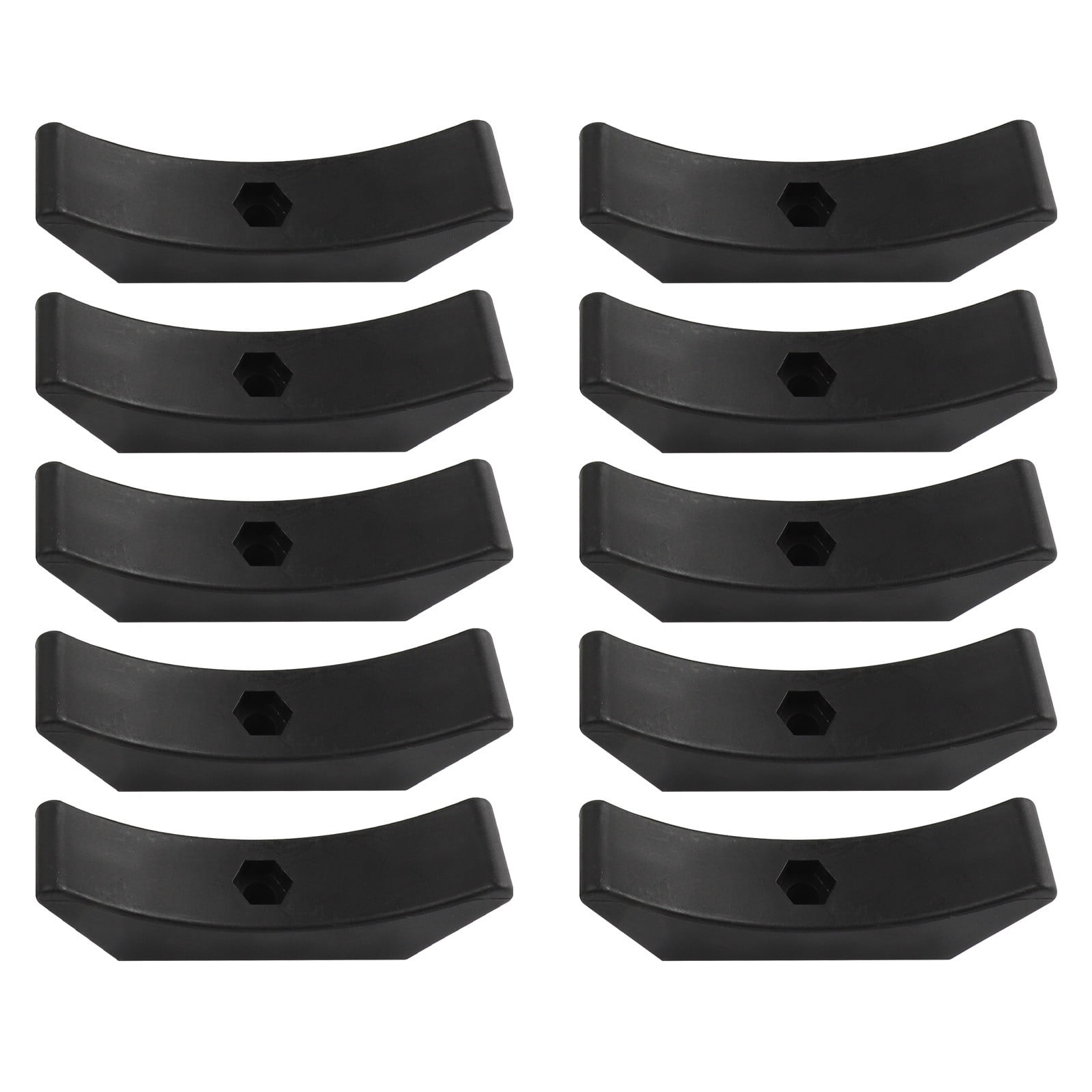 Wodtesl 10 Rubber Dumbbell Holders Ideal Saddle Racks for Home Gyms and Fitness Studios
