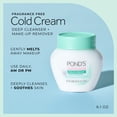 thumbnail image 3 of POND’S Cold Cream Cleanser, Fragrance-Free Moisturizing Makeup Remover & Cleansing Face Cream – 6.1oz, 3 of 10