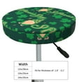 thumbnail image 4 of Gukieu St Patrick's Day9 Print Round Chair Cover, Dust-proof and Non-slip Bar Chair Protective Cover, Suitable for Bars, Restaurants, Offices-14 inch, 4 of 7