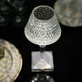 thumbnail image 6 of Efavormart 10" LED Acrylic Crystal Cup Shape Color Changing Cordless Table Lamp, Rechargeable Touch Control Accent Lamp, 6 of 11